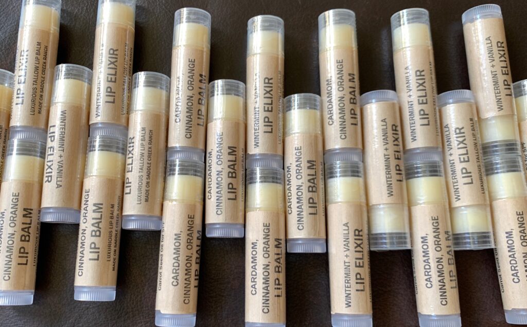 tallow lip balm